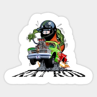 Cartoon car Sticker